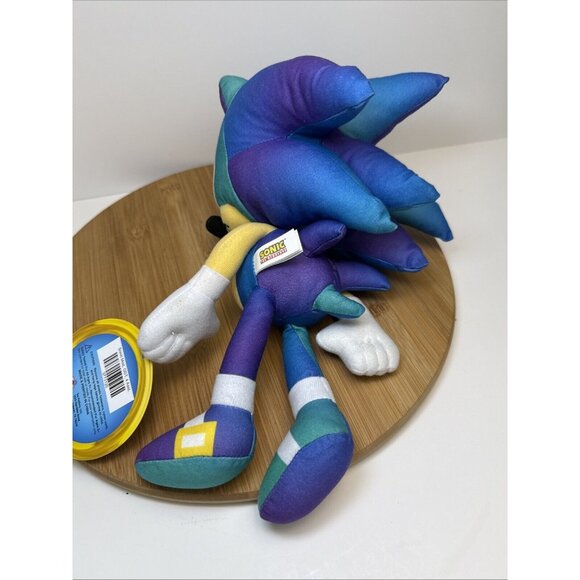 Sonic The Hedgehog Gradient 8” Plush SEGA Blue‎ Purple Toy Factory W/ Tags - Picture 8 of 10